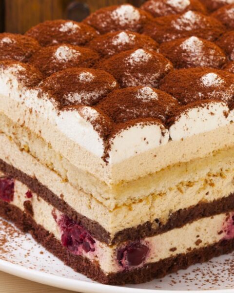 300 meter lange tiramisu in Santpoort mist wereldrecord net