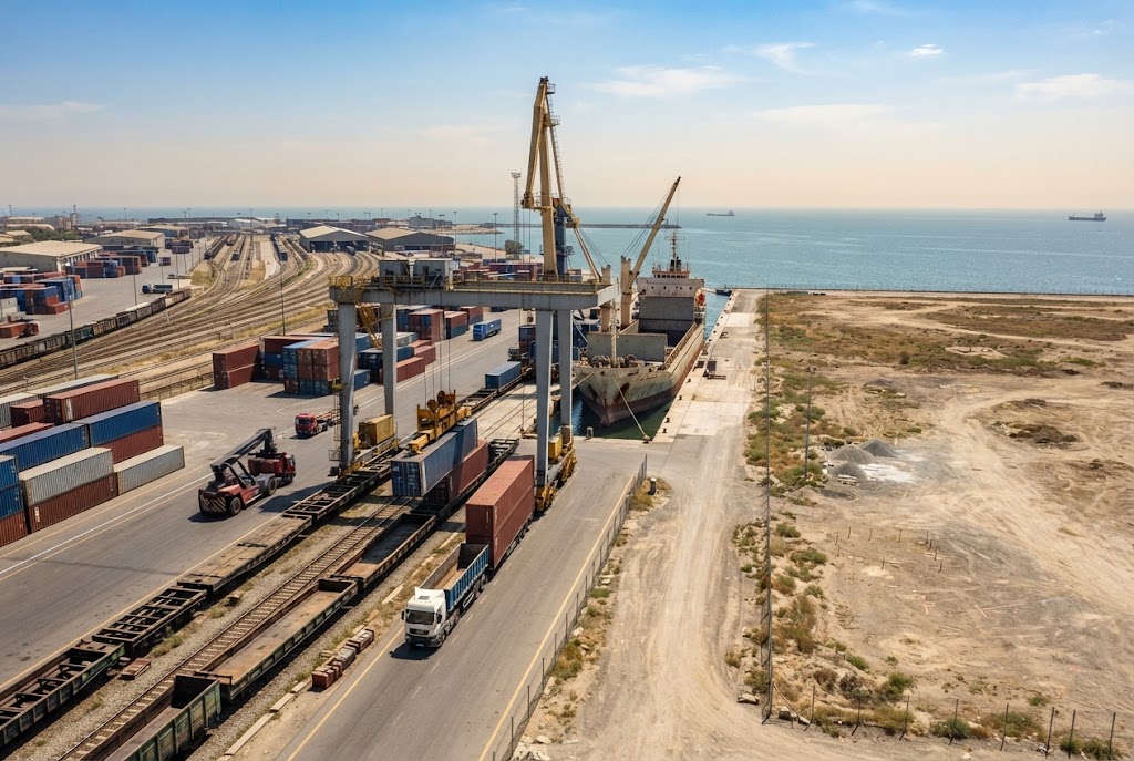 Oezbekistan en Azerbeidzjan bouwen logistieke verbinding naar Europa buiten Rusland om