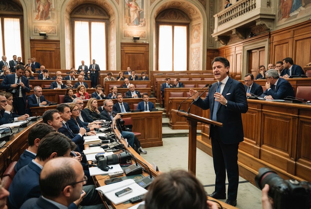 Conte weigert nieuwe wapenleveringen aan Oekraïne en verdiept Italiaanse politieke verdeeldheid