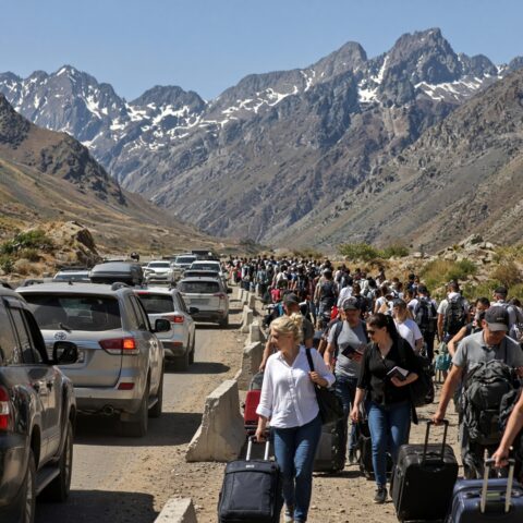 Meer dan 113.000 Russen steken grens naar Georgië over uit vrees voor mobilisatie