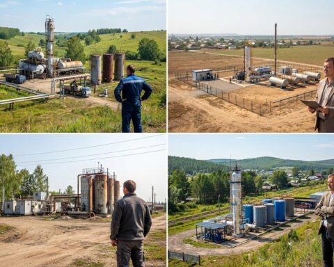 Russische particuliere eigenaren zetten vier kleine olieraffinaderijen te koop