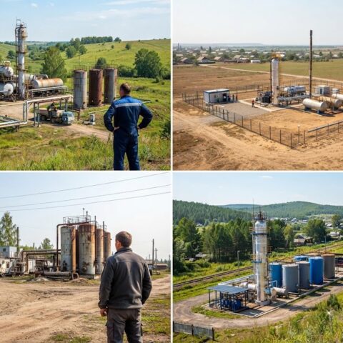 Russische particuliere eigenaren zetten vier kleine olieraffinaderijen te koop