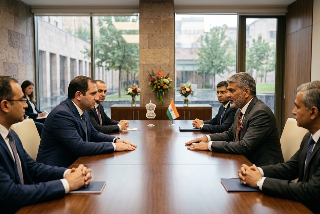 Armenië verdiept defensiesamenwerking met India en verkleint afhankelijkheid van Rusland