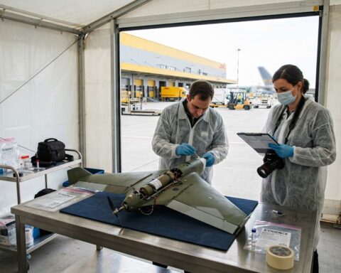 Onderzoek linkt drone op luchthaven Leipzig aan Russische sabotagecampagne