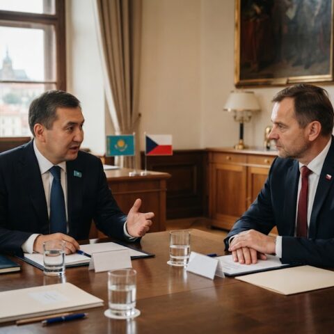 Kazachstan en Tsjechië breiden samenwerking tegen grensoverschrijdende criminaliteit uit