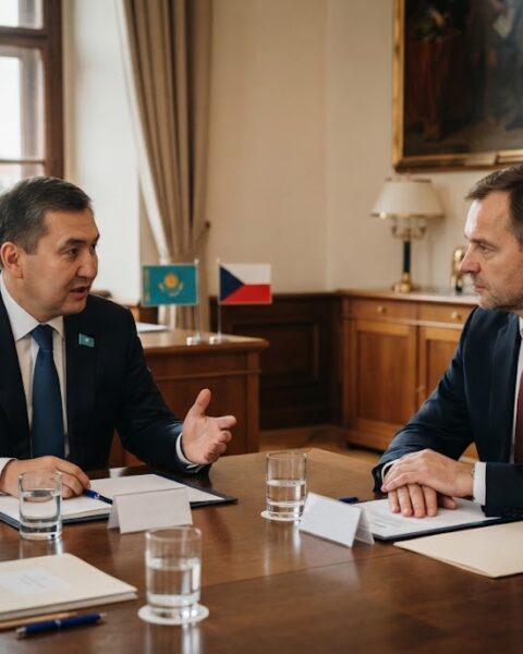 Kazachstan en Tsjechië breiden samenwerking tegen grensoverschrijdende criminaliteit uit