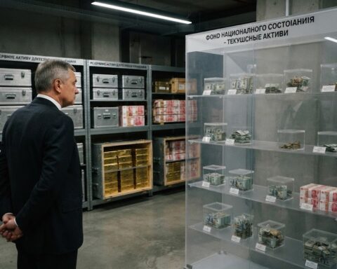 Russisch ministerie van Financiën meldt daling van Nationaal Welvaartsfonds