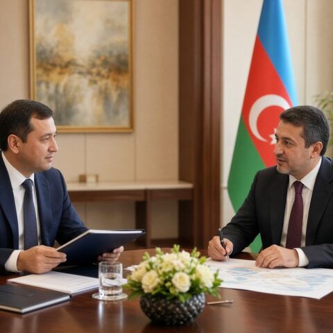 Oezbekistan en Azerbeidzjan willen handelsomzet verhogen tot 1 miljard dollar