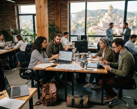 Meer Russen kiezen Georgië als bestemming door oorlog en dreigende mobilisatie