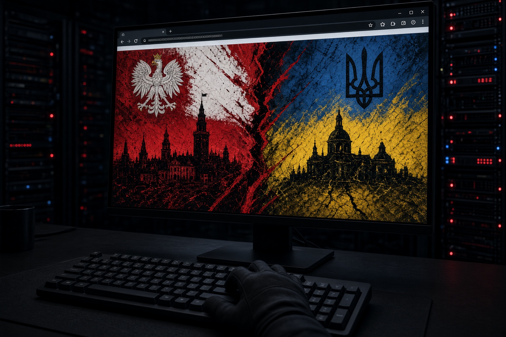 Aanvallers gebruiken gehackte Poolse instelling voor verspreiding van Russische propaganda