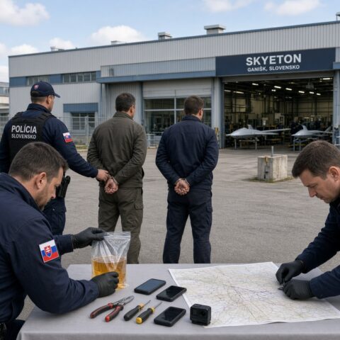 Slowaakse politie verijdelt brandstichting bij Oekraïense dronefabriek Skyeton