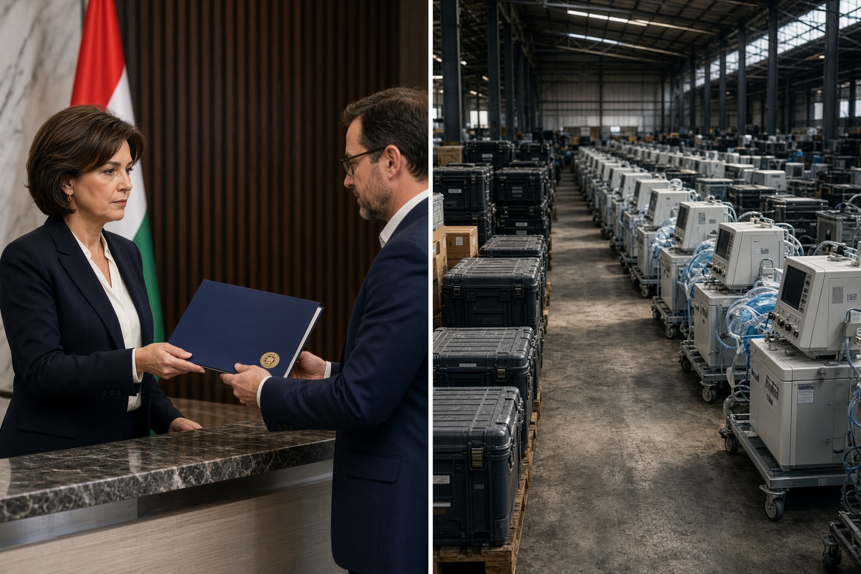 Hongaarse minister Anita Orbán doet aangifte over aankoop van 17.000 beademingsapparaten