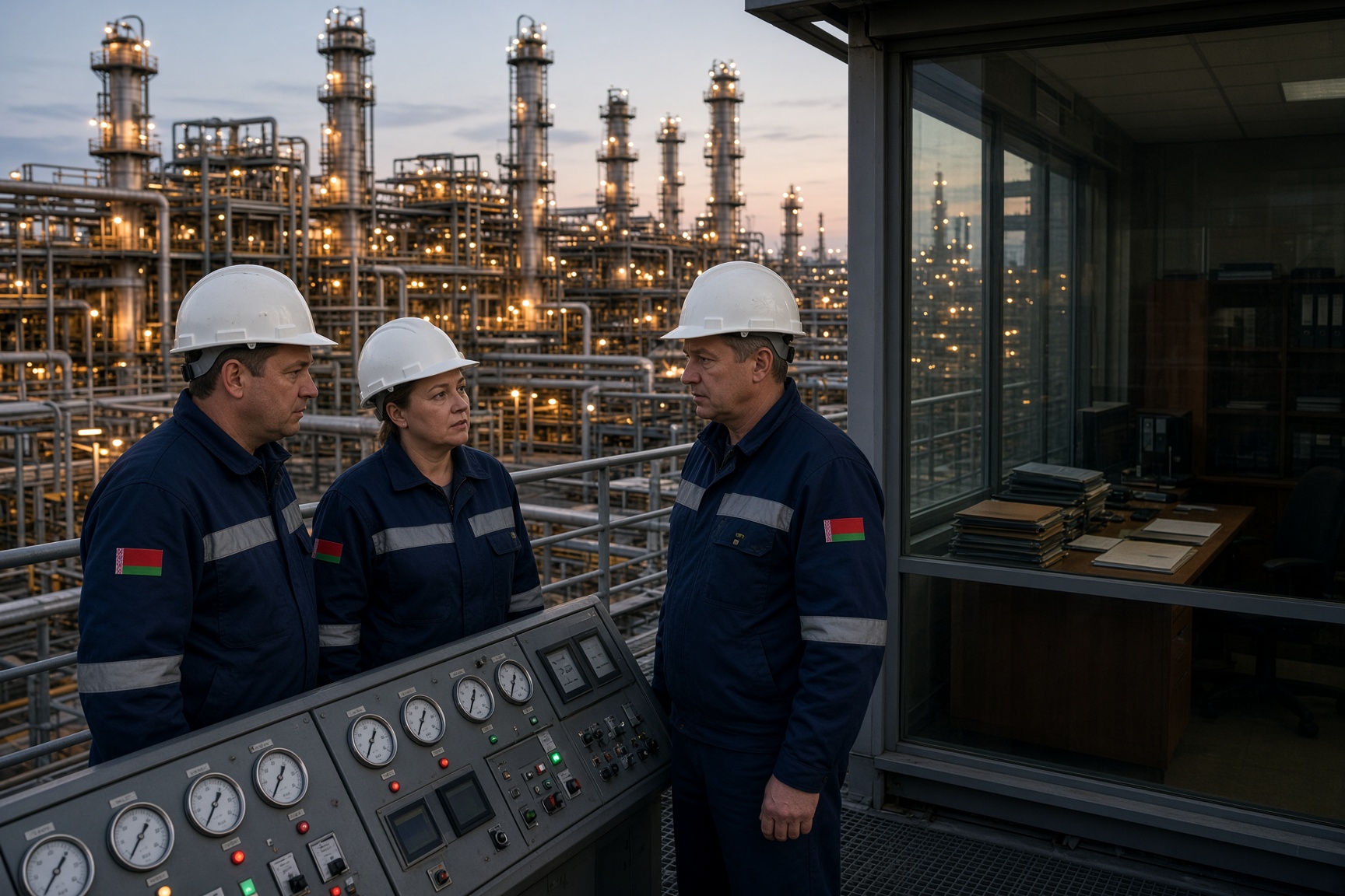 Wit-Russische autoriteiten bevriezen onderzoek naar circa 400 medewerkers van Mozyr-raffinaderij