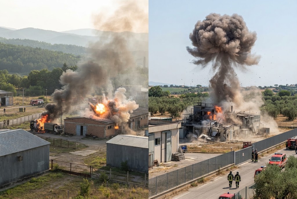 Explosies treffen Europese munitiebedrijven, oorzaken zijn nog niet vastgesteld