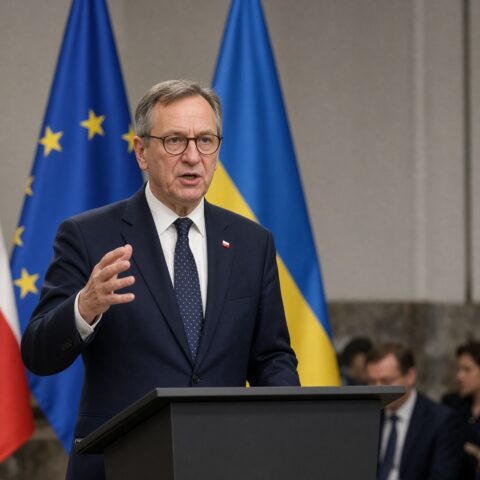Poolse minister Sikorski waarschuwt EU voor te vroege dialoog met Rusland
