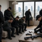 Poolse politie en ABW houden in Warschau drie Russische burgers aan met wapens