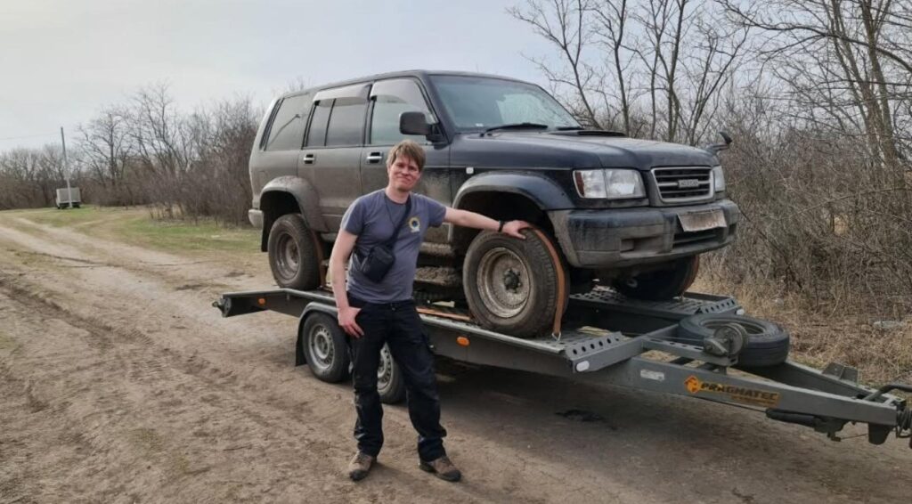 Andries Hofstra, 45-jarige pro-Oekraïne activist, overlijdt onderweg naar Kyiv