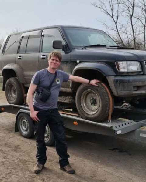 Andries Hofstra, 45-jarige pro-Oekraïne activist, overlijdt onderweg naar Kyiv
