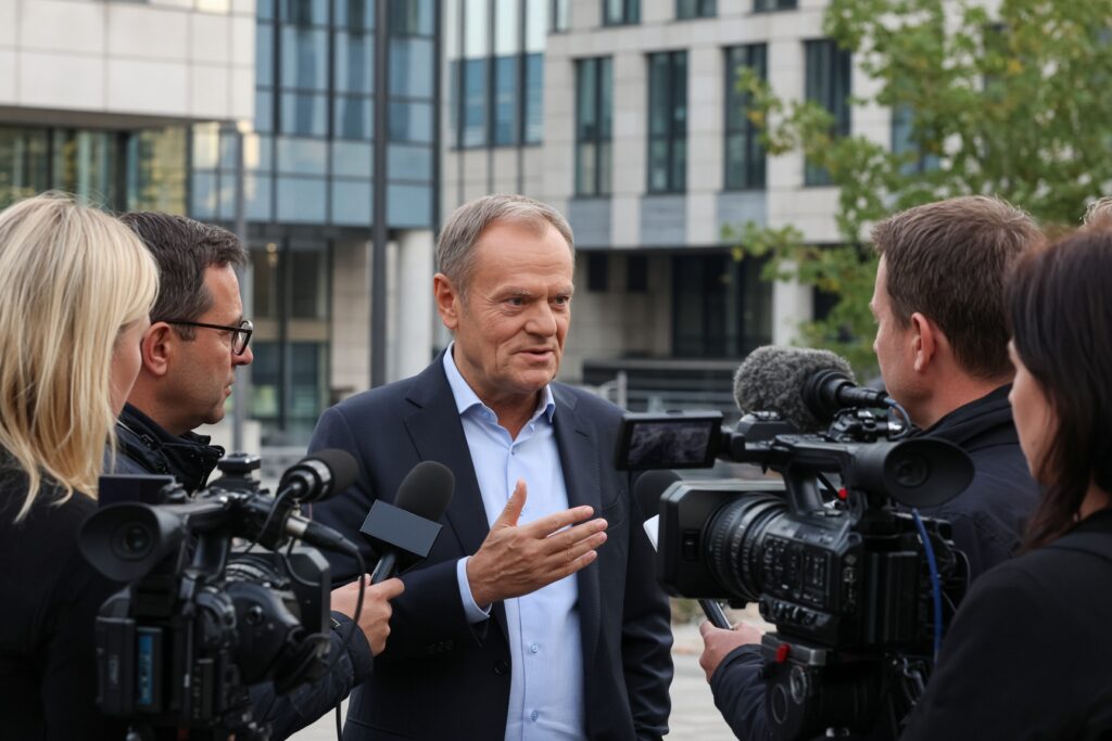 Poolse premier Tusk verzet zich tegen deportatie van Oekraïners en vervolging rond Nord Stream 2