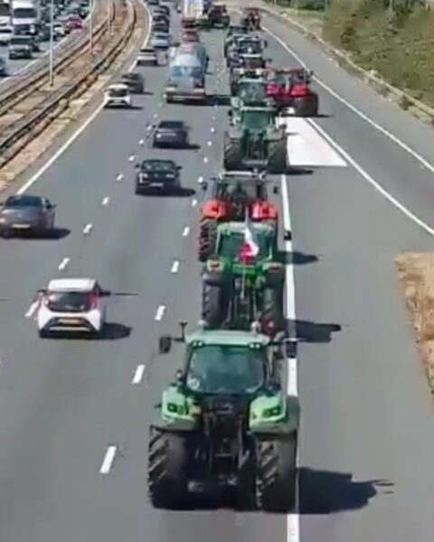 Boeren die snelwegen blokkeren tijdens protesten kunnen strafrechtelijke vervolging tegemoetzien