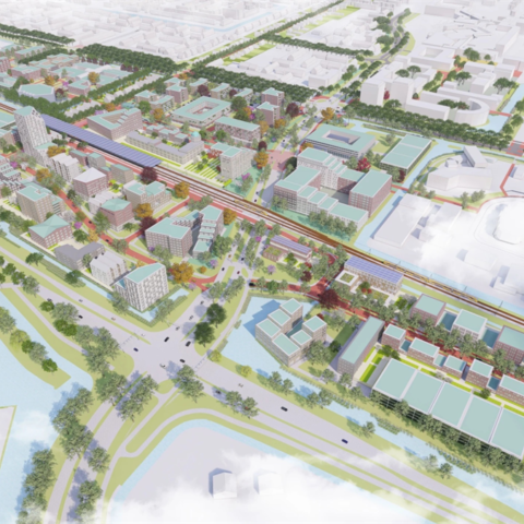 Bouwproject rond station Heerhugowaard: 2000 nieuwe woningen in ontwikkeling