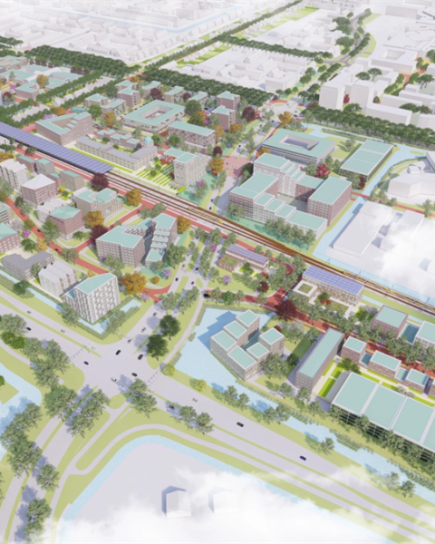 Bouwproject rond station Heerhugowaard: 2000 nieuwe woningen in ontwikkeling