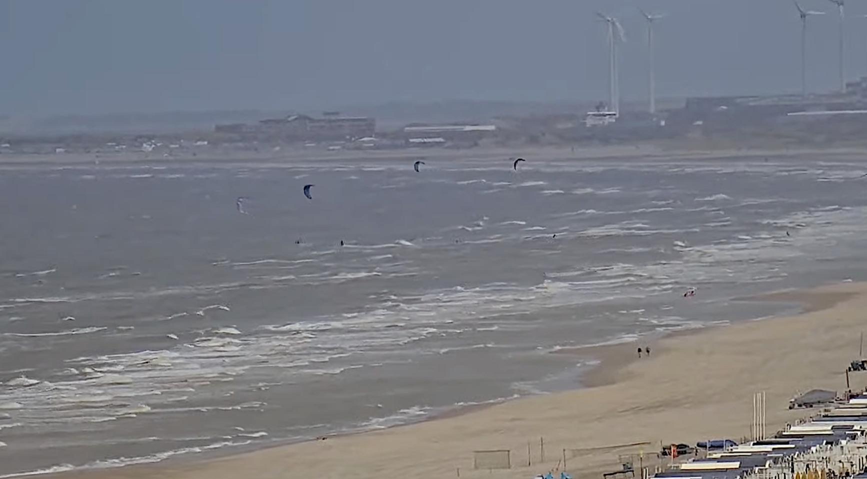 Code geel waarschuwing voor kustprovincies vanwege mogelijke tornado's