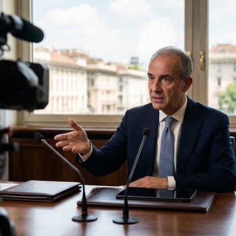 Lombardije-chef Fontana sluit vertrek van Lega-leider Salvini niet uit