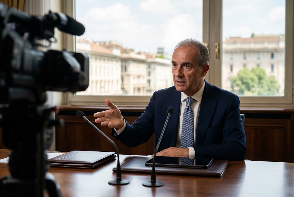 Lombardije-chef Fontana sluit vertrek van Lega-leider Salvini niet uit