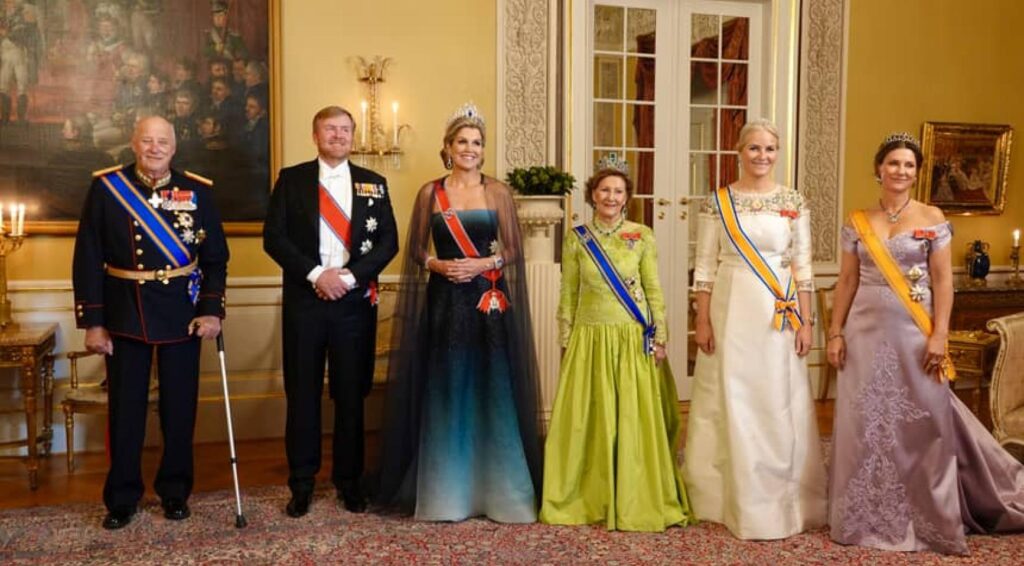 Dutch royals betreuren het overlijden van koning Harald V van Noorwegen