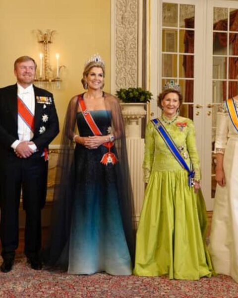 Dutch royals betreuren het overlijden van koning Harald V van Noorwegen