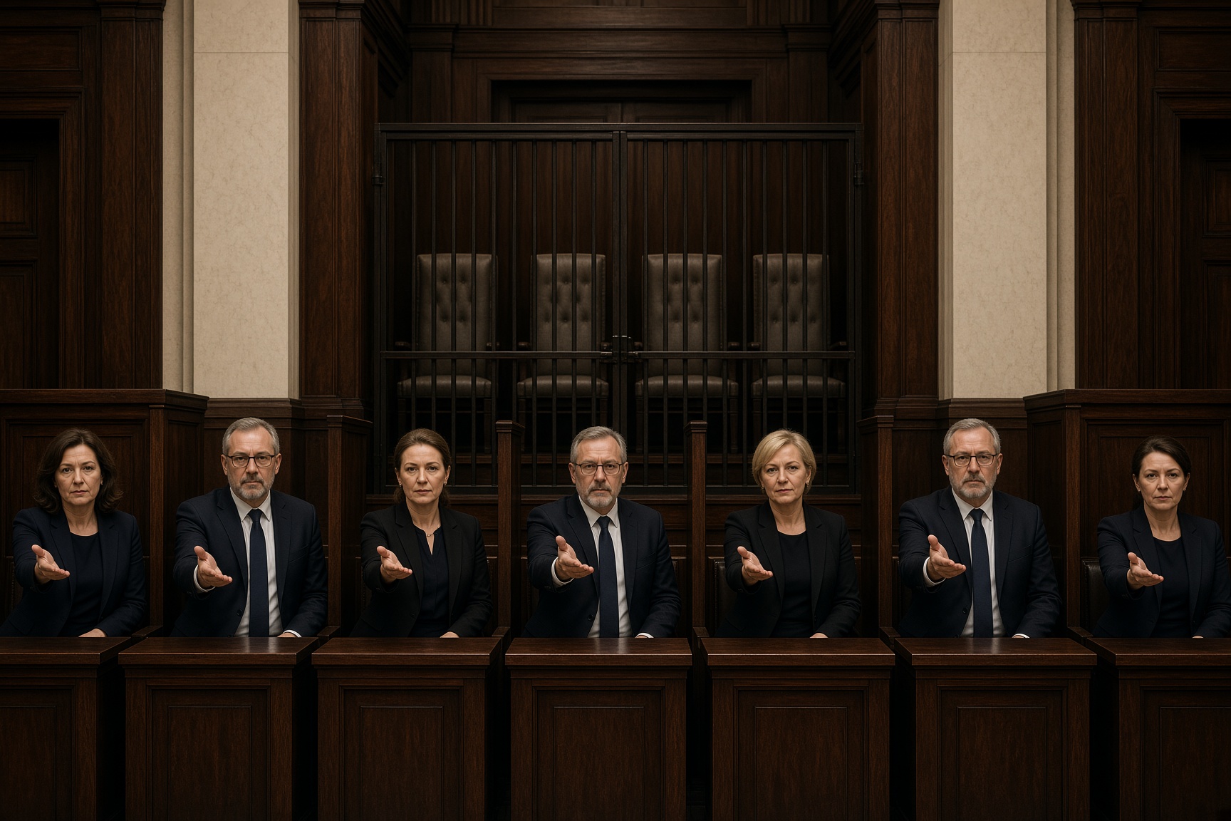 Zeven Poolse rechters roepen autoriteiten op alle gekozen rechters toe te laten