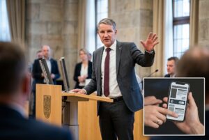 Höcke wil drie aangeklaagde Saksische separatisten terug in AfD; Frankrijk herziet socialemediaplan
