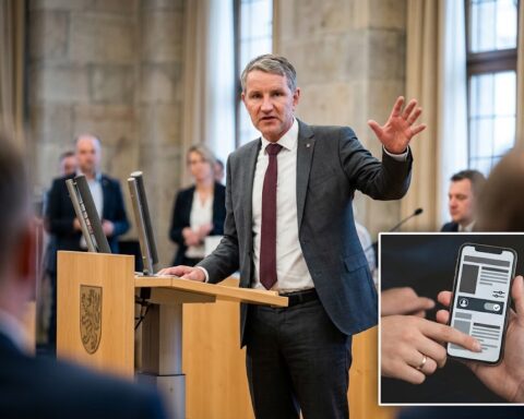 Höcke wil drie aangeklaagde Saksische separatisten terug in AfD; Frankrijk herziet socialemediaplan