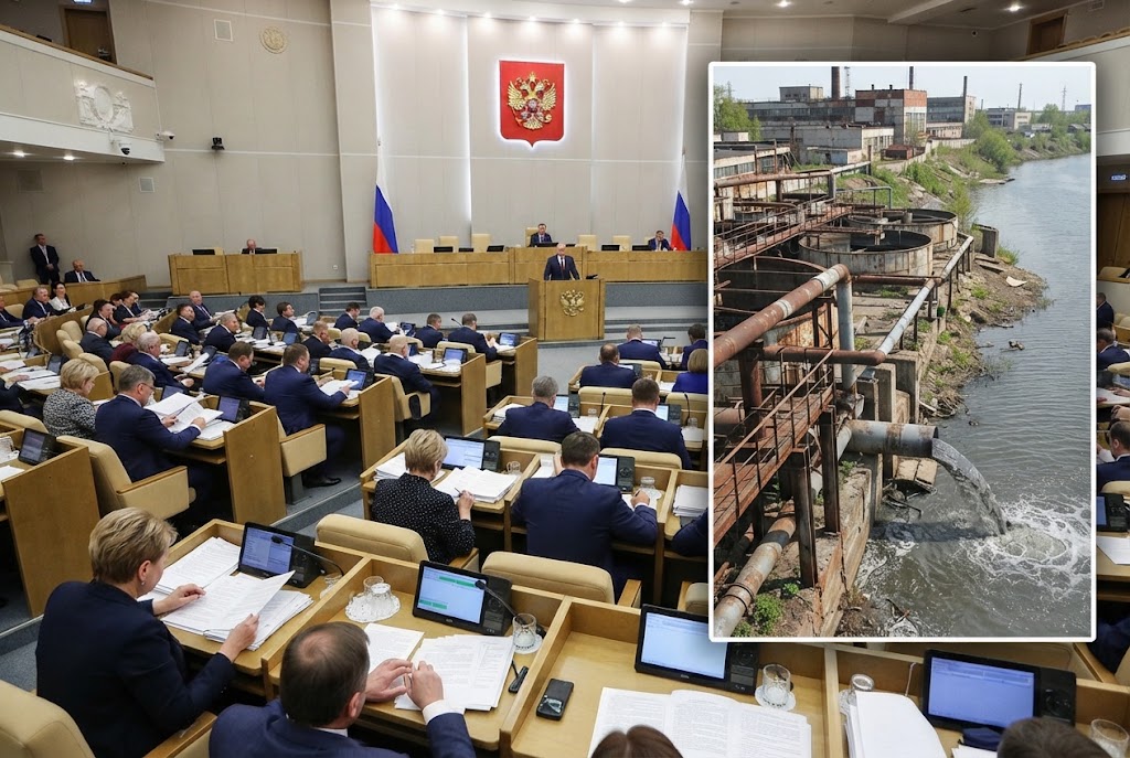 Russische Doema wil waterbedrijven vrijstellen van vergoeding voor milieuschade
