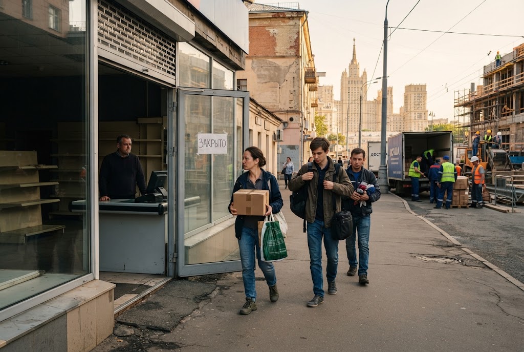 Rosstat registreert sterke stijging werkloosheid in Russische economische centra