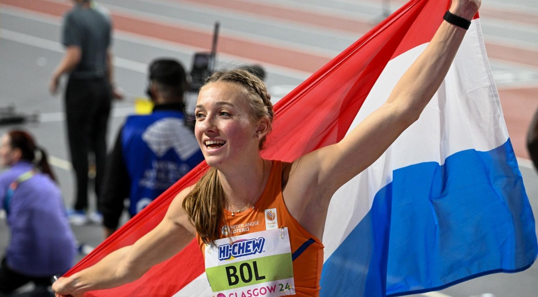 Femke Bol vestigt nieuw Nederlands 800m-record in Lausanne en eindigt als tweede
