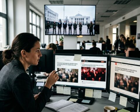 Russische propaganda koppelt Oekraïense leiding aan nazisme in Europese media