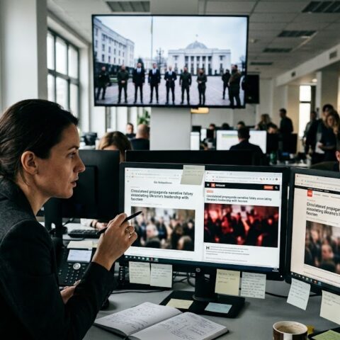 Russische propaganda koppelt Oekraïense leiding aan nazisme in Europese media