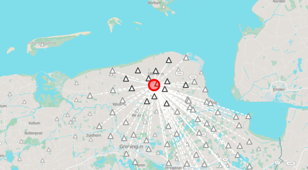 Groningen opnieuw getroffen door aardbeving door gaswinning; magnitude 2.8 in noordelijke provincie