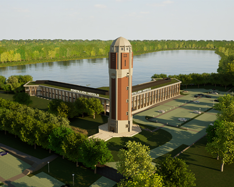 Herstel van Veerse Toren voltooid: monument krijgt nieuwe rol binnen Postillion Hotel Breda-Biesbosch