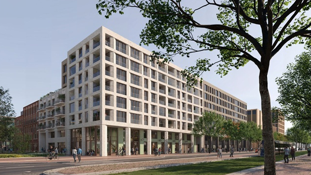 OPEN Development start met bouw van woningen voor leraren op Centrumeiland Amsterdam
