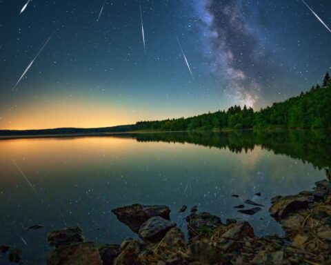 Perseid-meteorenzon peak start vanavond na de zonsverduistering