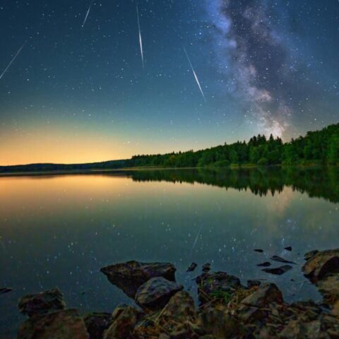 Perseid-meteorenzon peak start vanavond na de zonsverduistering