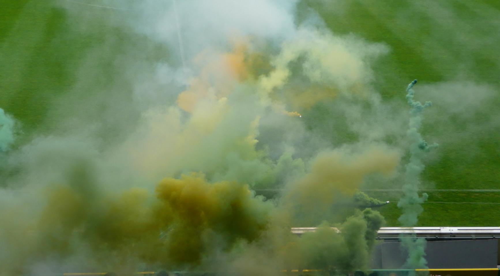 Verbeterde toegangscontrole nodig tegen vuurwerk in voetbalstadions