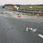 Vijf gewonden na botsing tussen Duitse touringcar en bestelbus bij Wezep