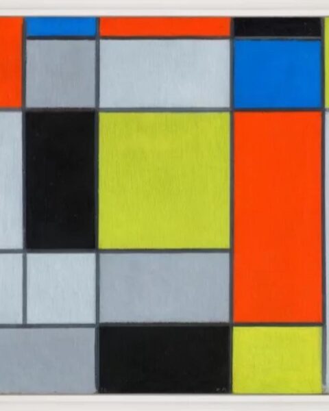 Zeldzaam schilderij van Mondrian wordt voor het eerst geveild, geschat op maximaal €35 miljoen