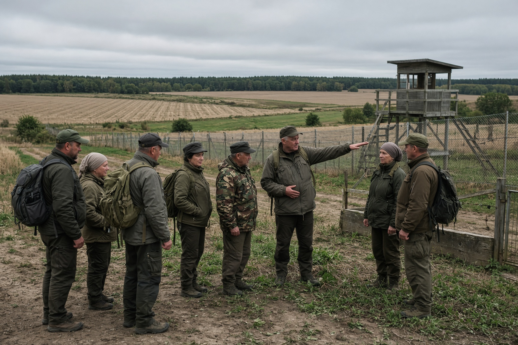 Loekasjenko stuurt 170 kort getrainde landbouwers naar grens met Oekraïne