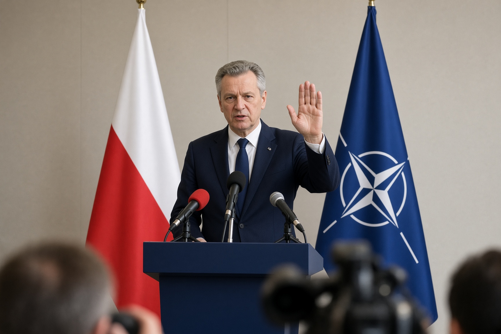 Sikorski: Polen en bondgenoten zouden Russische aanval snel verslaan