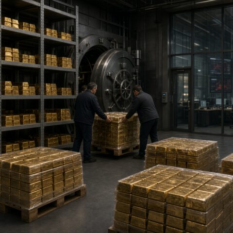 Russische centrale bank verkoopt recordhoeveelheid goud door groeiend begrotingstekort